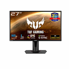 Màn Hình Gaming ASUS TUF VG27AQ (27.0 inch/ QHD/ IPS/ 165Hz/ 1ms: ELMBSync/ GSync/ AdaptiveSync/ HDR10)