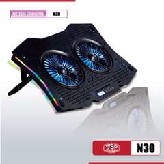 Đế tản nhiệt Laptop VSP Cooler N33 LED RGB