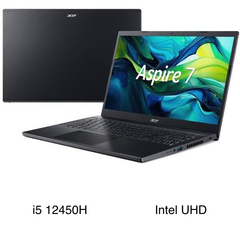 Laptop Acer Aspire 7 Gaming A715-76G-5806 i5 12450H/16GB/512GB/NVIDIA RTX3050 4GB/Win11