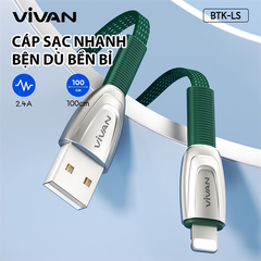 Cáp Sạc Vivan BTK-LS Usb To Lightning