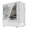 VỎ CASE MÁY TÍNH DARKFLASH DB330M WHITE MESH (Full M-ATX)