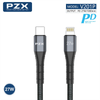 Cáp sạc PZX V201P Black Type-C To Lightning 27W