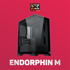 CASE XIGMATEK ENDORPHIN M ARTIC (BLACK - NO FAN) - GAMING M-ATX