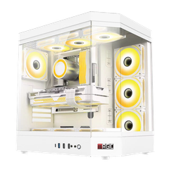 Vỏ Case MAGIC VILA ULTRA PRO WHITE (ATX/Mid Tower/Màu Trắng/Rad360)