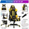 GHẾ GAMING TianShu MÀU VÀNG Like NEW