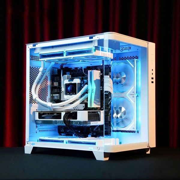 Vỏ Case Jetek CSGO2 WUKONG White ( No Fan ) ( M-Atx)