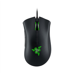 Chuột Razer DeathAdder Essential Ergonomic đen (USB/Led Green) (GIỮ HỘP ĐỂ BẢO HÀNH)