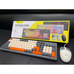 Bộ Bàn Phím Chuột Acestek KM2000 Pro Mix Xám