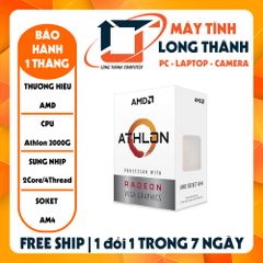 CPU AMD Athlon 3000G / 3.5 GHz / 4 MB Cache L3 / 2 cores / 4 threads/ 12nm / Socket AM4/ Radeon Vega3/ 35W LIKE NEW