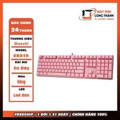 BÀN PHÍM CƠ DareU EK810 Queen Pink