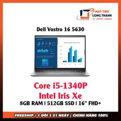 Laptop Dell Vostro 16 5630 (Core i5-1340P | 8GB | 512GB | Intel Iris Xe | 16.0 inch FHD+ | Win 11 | Bạc)