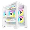VỎ CASE GAMING EMASTER ECG 982W TRẮNG M-ATX