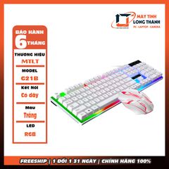 Combo bàn phím chuột G21B (Trắng )