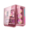 Case VSP ESPORT ROG ES5 Gaming (No Fan) (PINK)