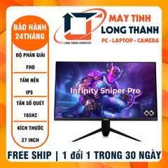 MÀN HÌNH LCD Infinity Sniper Pro – 27 inch FHD Fast IPS / 165Hz / HDR / AMD Freesync / Gsync / Chuyên Game