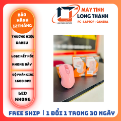 Chuột máy tính không dây Dareu LM115G Pink (Hồng)