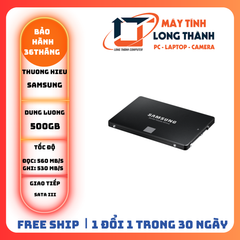 Ổ cứng SSD Samsung 870 EVO 500GB SATA III 560Gb/s 2.5 inch (Mất BOX ko bảo hành)