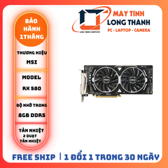 CARD MÀN HÌNH MSI RX 580 ARMOR 8G OC (8GB GDDR5, 256-BIT) BH1TH