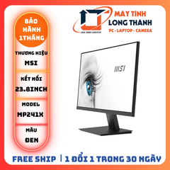 MÀN HÌNH MSI PRO MP241X (23.8 INCH/FHD/VA/75HZ/8MS)