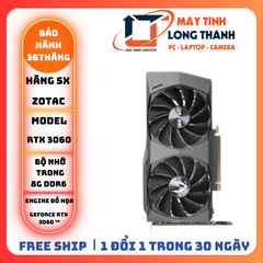 VGA Zotac Gaming RTX 3060 Twin Edge 8G DDR6 2Fan