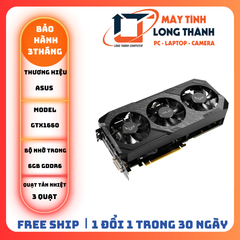 VGA ASUS TUF Gaming X3 GeForce GTX 1660 SUPER Cũ