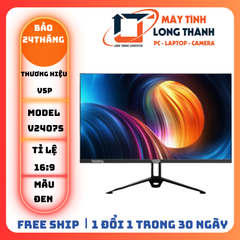 Màn hình LCD 24” VSP V2407S FHD 75Hz Gaming Chính Hãng