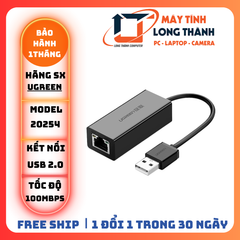 Cáp chuyển USB to LAN 100Mbps