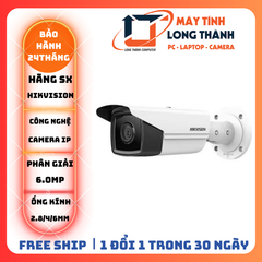 Camera IP thân trụ hồng ngoại 6MP HIKVISION DS-2CD2T63G2-4I