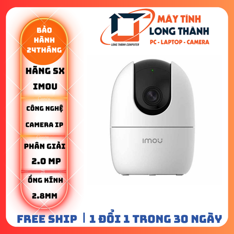 Camera IP Wifi IMOU A1-D IPC-A22EP-D-V2 2MP Robo (1080p FHD, Đàm thoại 2 chiều, Xoay 360)