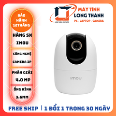 Camera Wifi 4MP IMOU IPC-A42P-D-V2 phát hiện người lạ bằng AI