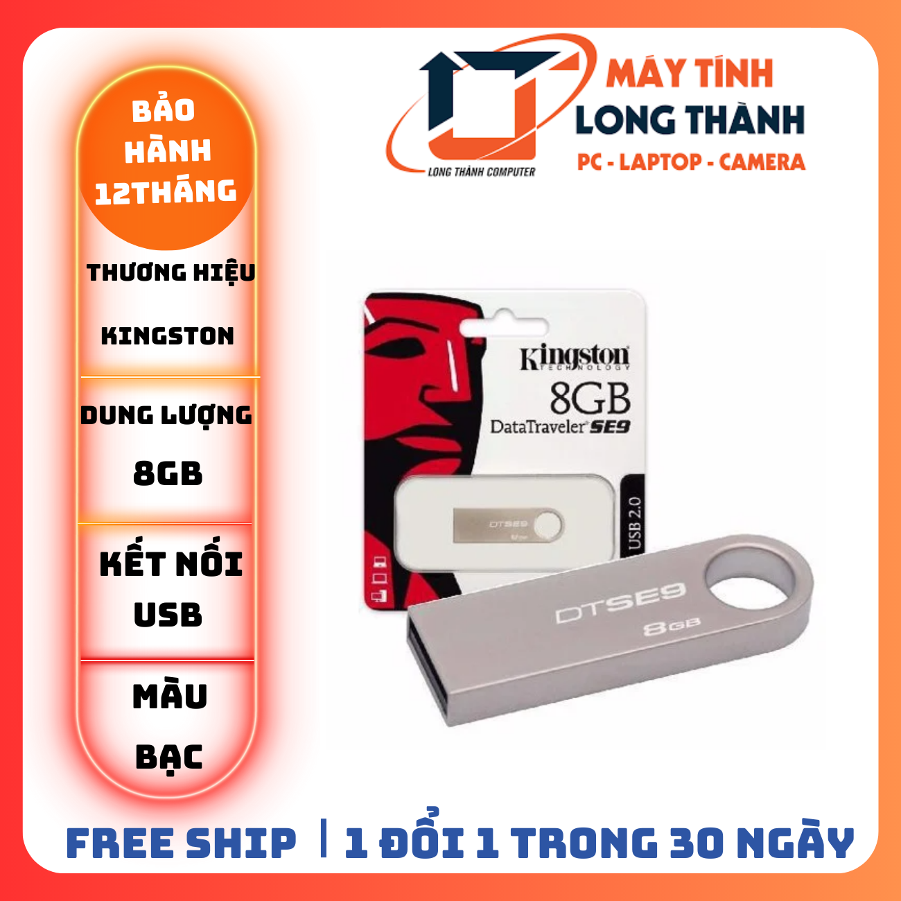 USB KINGSTON 8G BH 6Thang