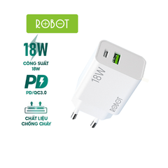 CÓC SẠC NHANH 18W ROBOT RTF2