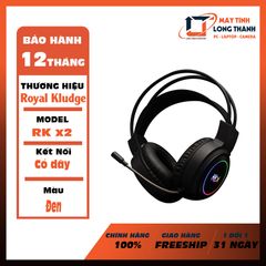 Tai Nghe Gaming Royal Kludge RK X2 7.1 Led RGB GAMING (NO BOX)