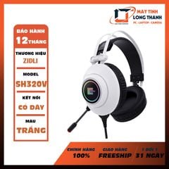 TAI NGHE GAMING ZIDLI SCORE SH320V White