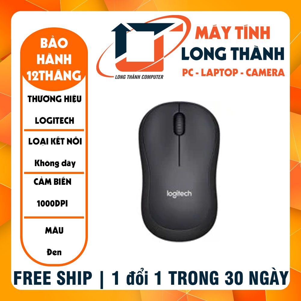 CHUỘT LOGITECH B175 WIRELESS/OPTICAL/AA/ĐEN (BLACK)/NB– Máy Tính ...