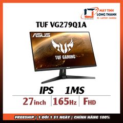 MÀN HÌNH GAMING ASUS TUF VG279Q1A (27 INCH/FHD/IPS/165HZ/1MS/LOA)