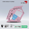 Case VSP Esport Rog ES8 Gaming Pink - White (Kèm bảng led và 6 fan ARGB)