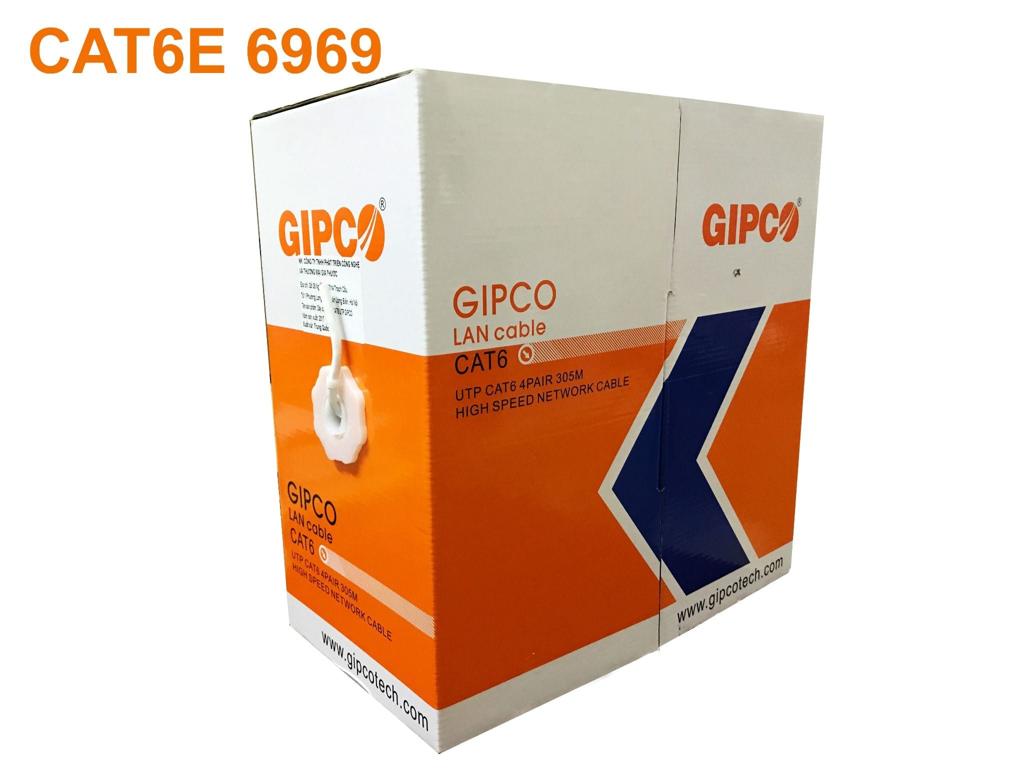 CÁP MẠNG Gipco CAT6E