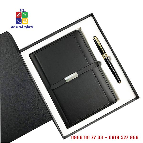 Bộ Quà Tặng Bút Ký + Sổ Da 02