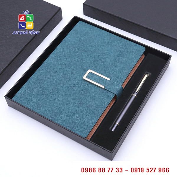 Bộ Quà Tặng Bút Ký + Sổ Da 06