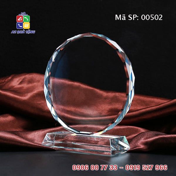 Biểu Trưng Pha Lê Mặt Nguyệt - 00502