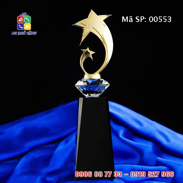 Cúp Pha Lê Ngôi Sao Cong - 00553