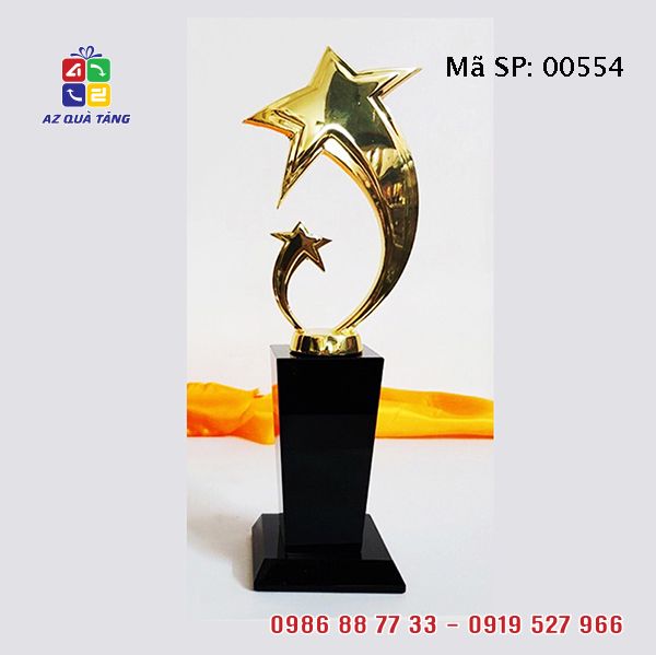 Cúp Pha Lê Ngôi Sao Cong - 00554