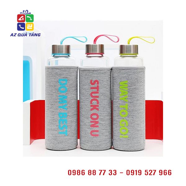 Bình Nước Thủy Tinh Giữ Nhiệt