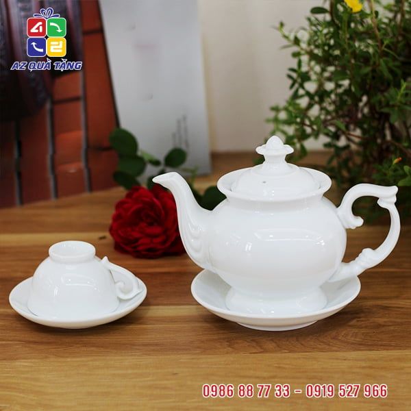 Bộ Ấm Chén BT Dáng Cát Tường