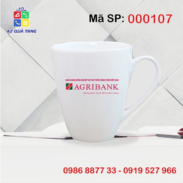 Cốc Sứ Trắng Thóp Thường