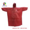 Áo Mưa Có Tay Cài Cạnh Vải Nhựa