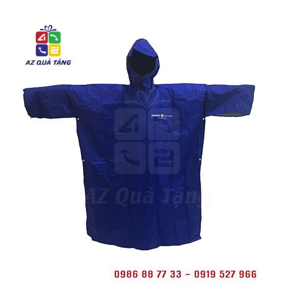 Áo Mưa Có Tay Cài Cạnh Vải Dù