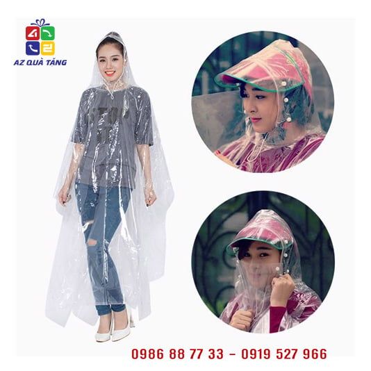 Áo Mưa Nhựa Trong Suốt