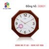 Đồng Hồ Gỗ Lục Giác - 00601